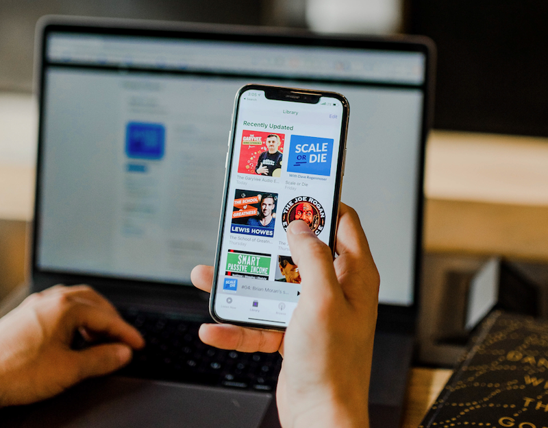 Finding top industry podcasts